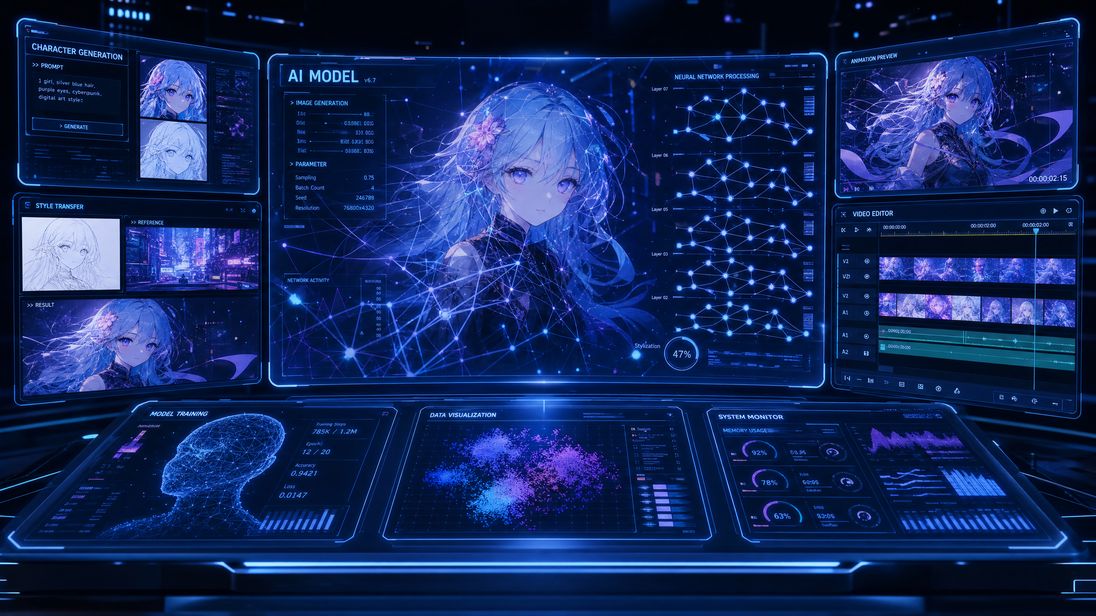 海角视频 AI动漫技术